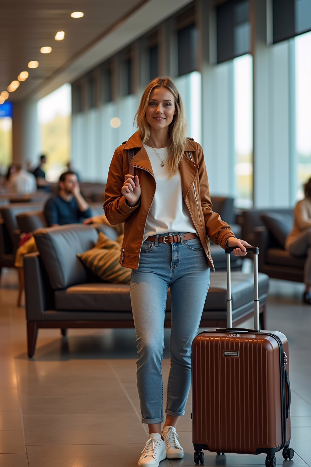 8 Airport Outfits für stylisches Reisen mit Komfort 14 airport outfit outline 2