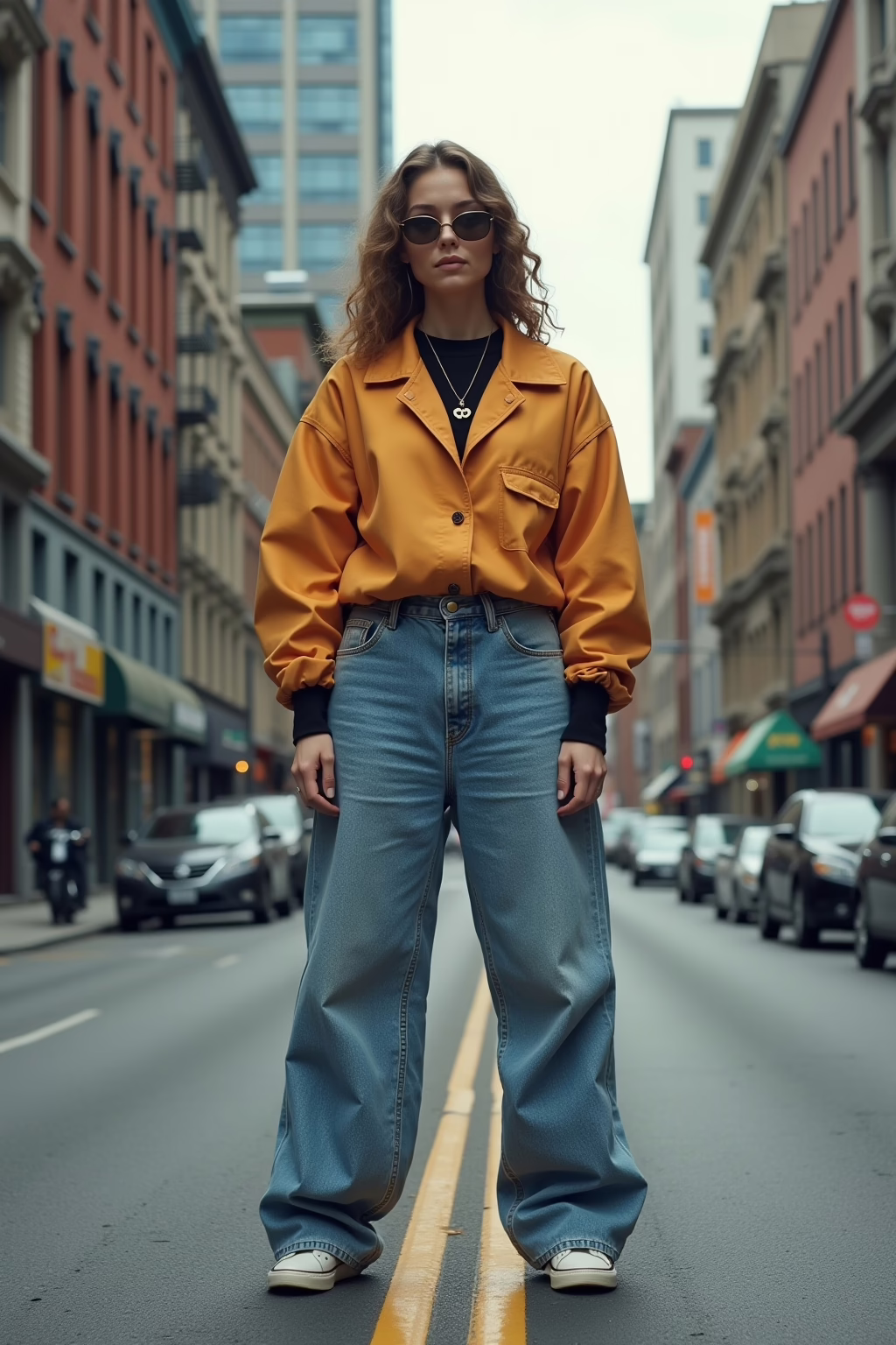 8 Baggy Jeans Outfit Ideen für jeden Stil 13 baggy jeans outfit outline 1