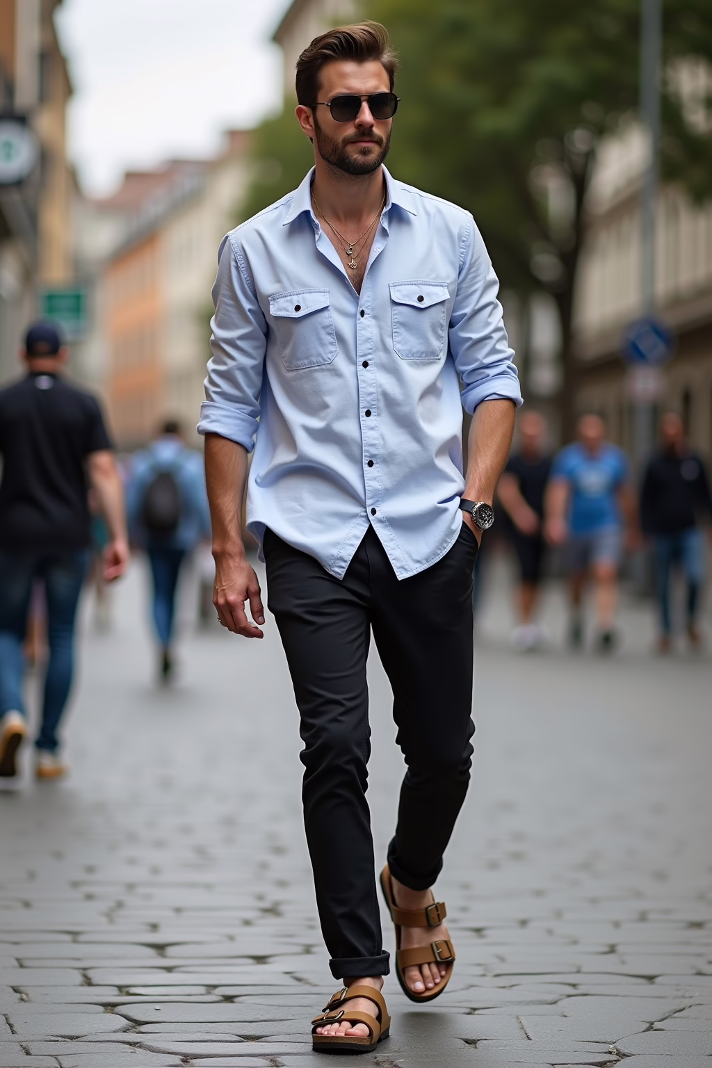 8 Birkenstock Outfit Ideen für jeden Anlass 18 birkenstock outfit outline 6