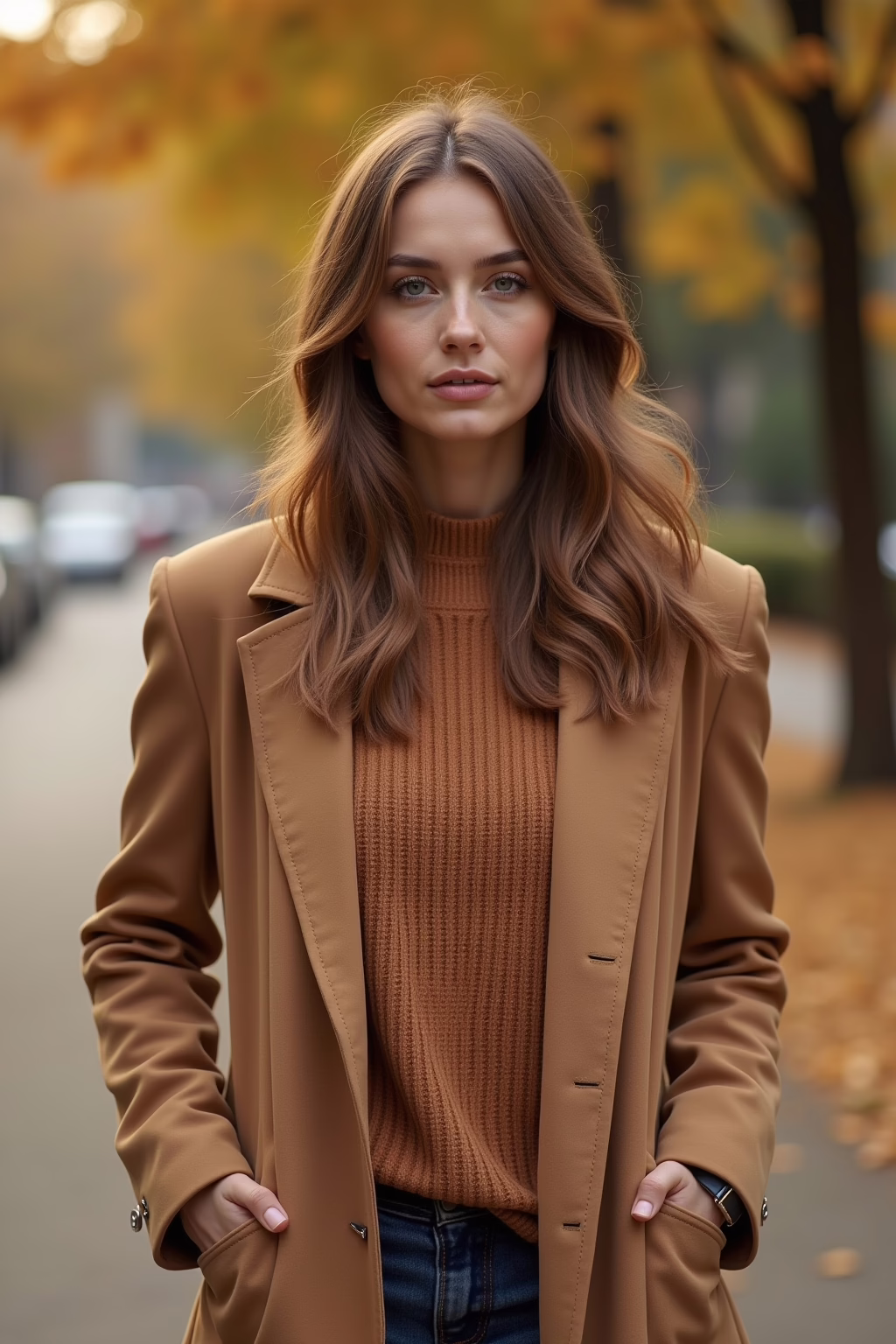 8 Herbst Outfit Ideen für Damen: Trendig & Warm 17 herbst outfit damen outline 5