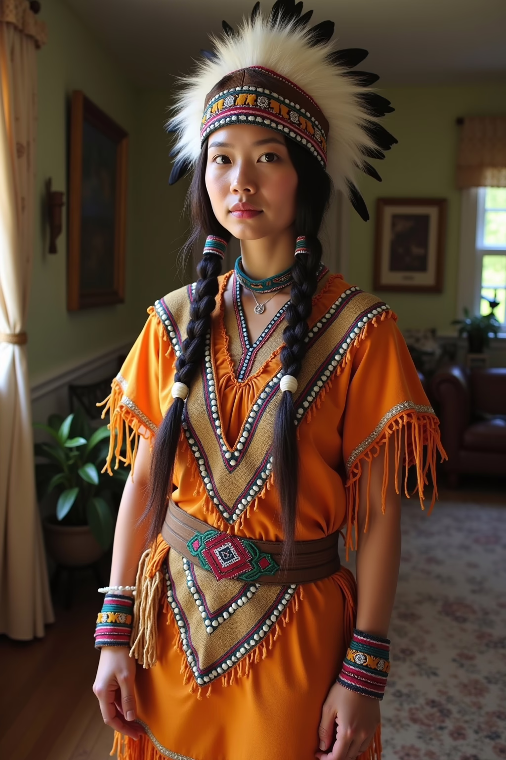 8 Indianer Kostüm aus normalen Klamotten zum Selbermachen 13 indianer kostuem aus normalen klamotten outline 1 1