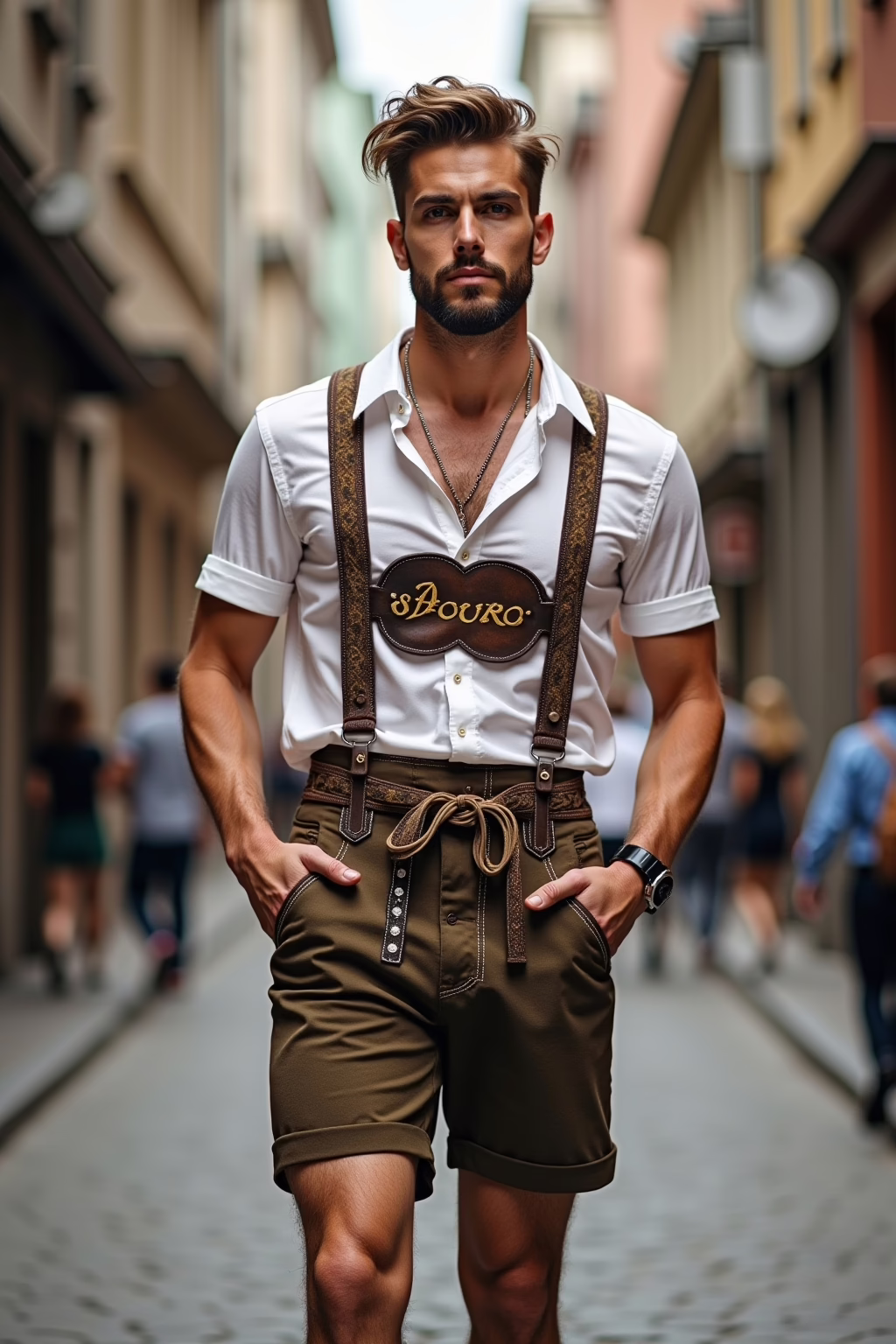 8 Oktoberfest Outfit Ideen für Herren mit Stil 15 oktoberfest outfit herren outline 3