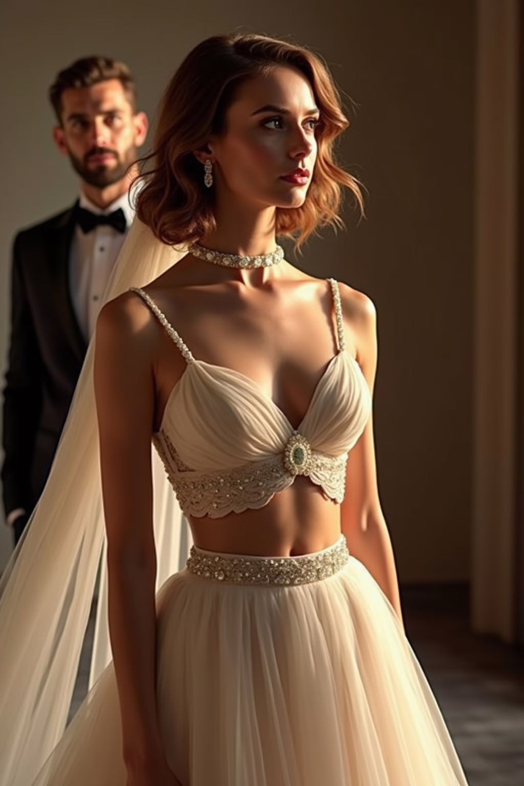 outfit hochzeitsgast frau zweiteiler outline 2