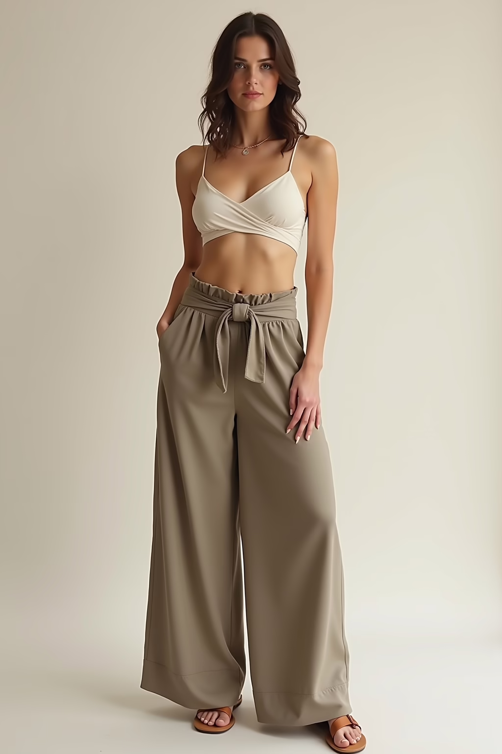 8 Outfit-Ideen: Weite Hose kombinieren 14 outfit weite hose kombinieren outline 2