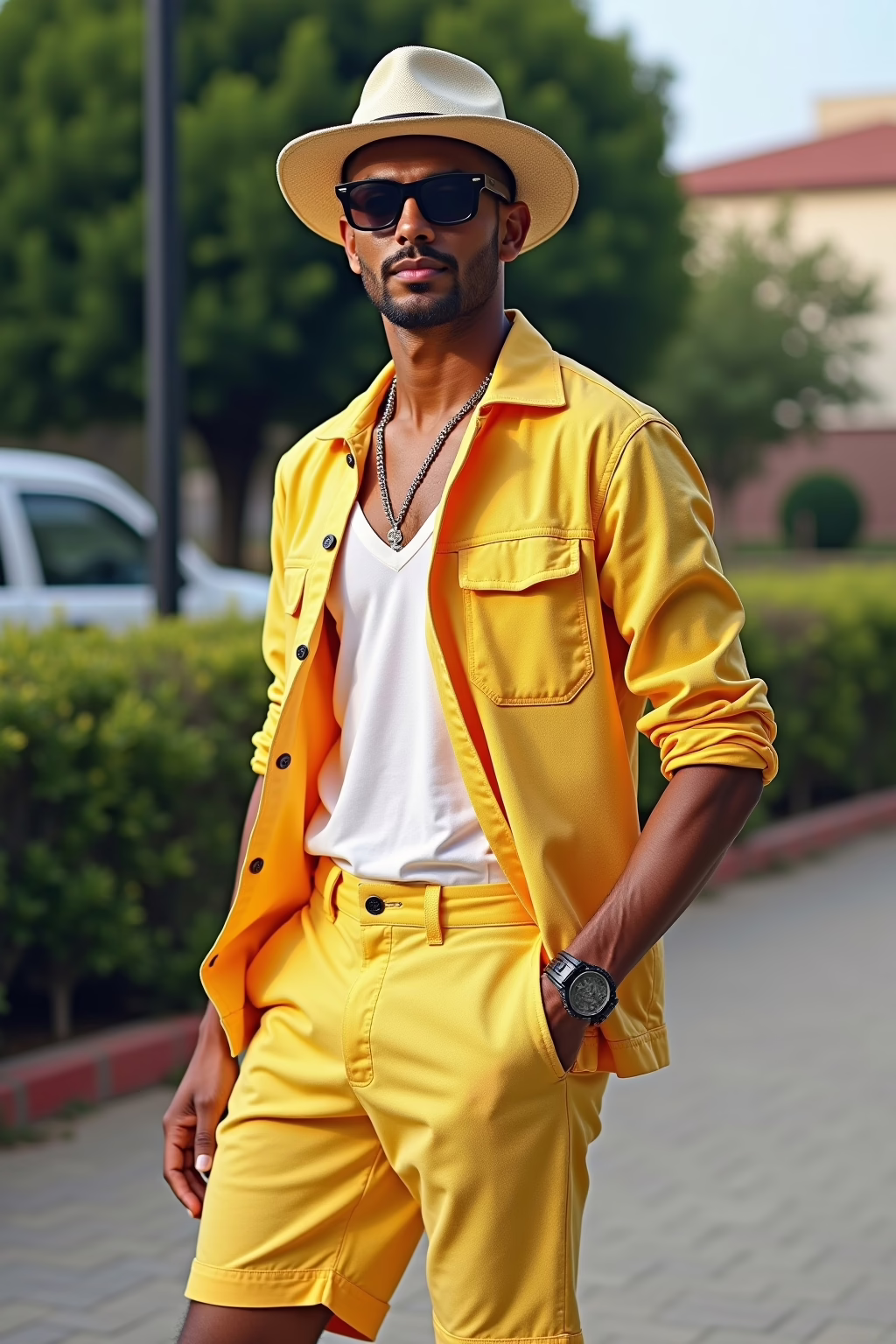 8 Sommer Outfit Herren Ideen für heiße Tage 19 sommer outfit herren outline 7