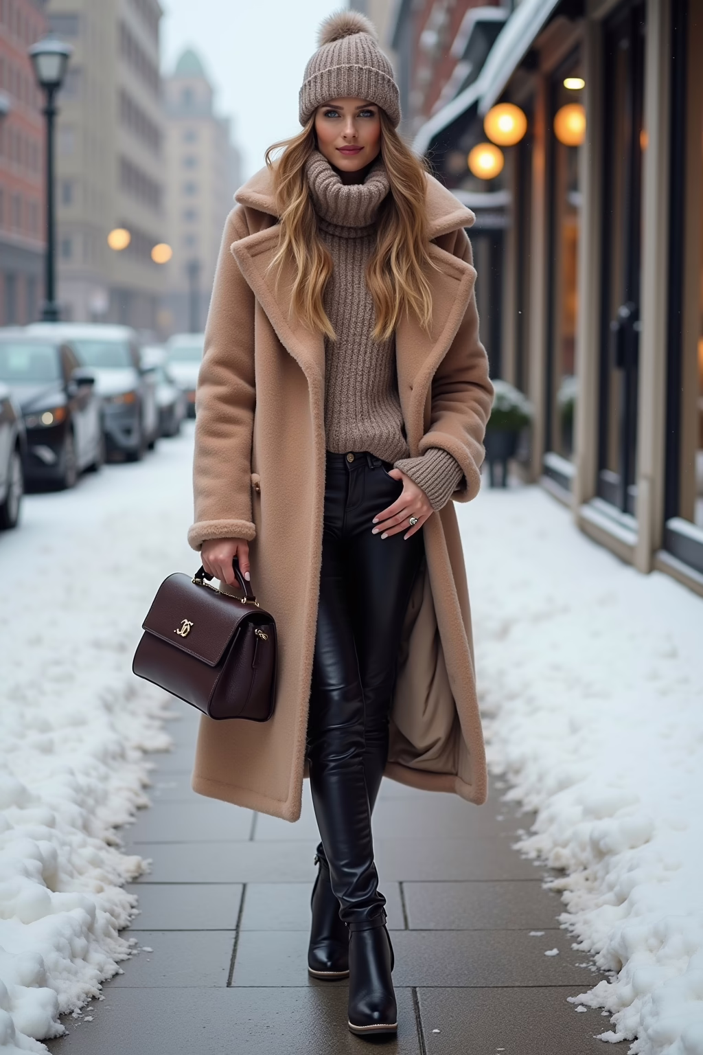 8 Winter Outfit Damen Ideen für stilvolle Looks 13 winter outfit damen outline 1